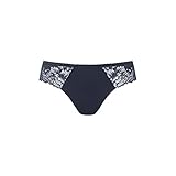 Mey Dessous Serie Luxurious Damen Strings Night Blue M(40)