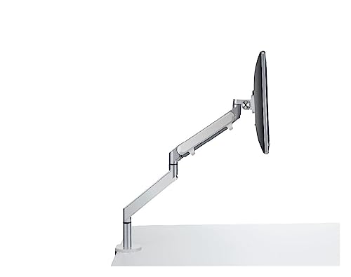 Soporte de monitor JEQGDLUI contra el dolor de cuello con brazo de gas y altura ajustable de aluminio