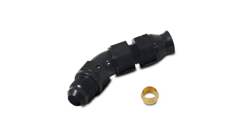 Image of Vibrant Performance Fitting Tube Adapter 4 5 degree -6AN Male to 5