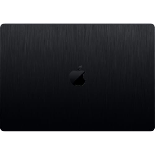 Razer Laptop Skin: MacBook Pro 16 (A2991) - Full Wrap - Premium 3M Cast Vinyl - Scratch Protection - Unique Designs & Finishes - Easy Application - Black Metal