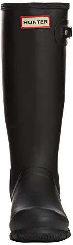 Hunter Kids Original Kids' Classic Rain Boot (Little Kid/Big Kid) Black 5 Big Kid M - Thumbnail 2