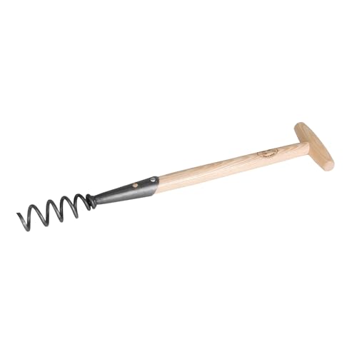 Desyerbador DeWit de acero templado 22.25" con mango T miniatura 1