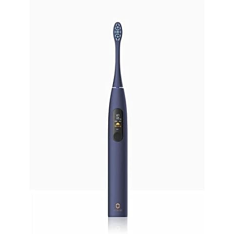 Oclean X Pro, Smart Electric Toothbrush, 3 Modes with Whitening, Quick Charge for 30 Days, Anti-Mould Design, IPX7 - Purple Cover