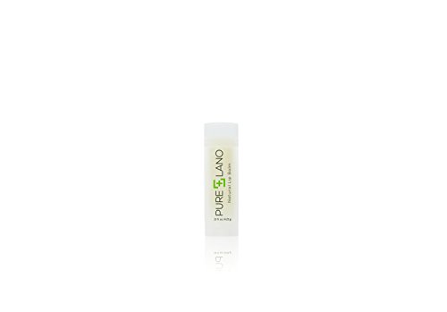Pure Lano Balm Stick – Lanolin Lip Moisturizer for Chapped & Cracked Lips – Roll-Up Tube for On-the-Go Relief – 0.35 oz