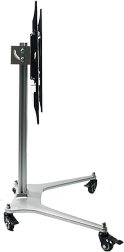 Soporte móvil para TV con ruedas, ajustable en altura miniatura 1
