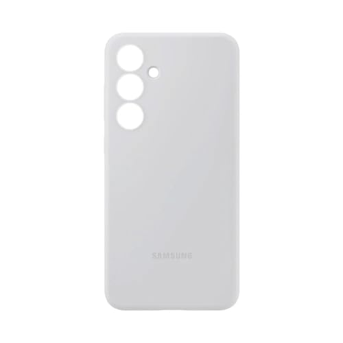 Samsung Silicone Case EF-PS721 für Galaxy S24 FE, Smartphone-Cover, Handy-Hülle, Silikon, Kratzfest, Schlankes Design, Gray