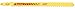 Starrett BU56-2 Bi-Metal Unique Unified Shank Wood Cutting Jig Saw Blade, 0.050" Thick, 6 TPI, 6" Length x 3/8" Width (Pack of 2)