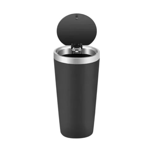 Cendrier automatique de voiture et corbeille design finition argent