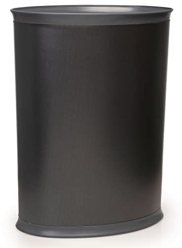 Made In Usa Silver Platinum 5-Gallon Sleek And Stylish Vinyl Waste Basket (10.25” X 12.5”) #TOP1