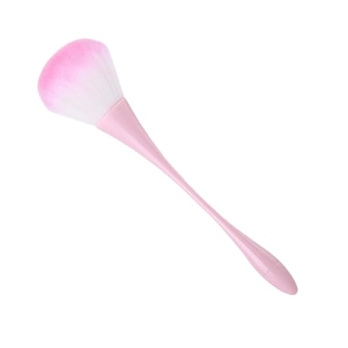 パウダーメイクブラシ、チークブラシ,スリムウエストのチークメイクブラシ - ネイルブラシ、パウダーファンデーションブラシ、パウダー、チーク、ブロンザー用化粧ブラシ