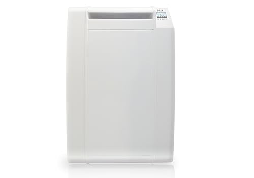 HJM AMC500 Emisor térmico cerámico Bajo Consumo | Programable | Pantalla LCD | 500 W | Blanco, 230 V