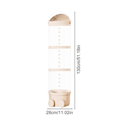 Tube de rangement pour peluches transparent et empilable - 3