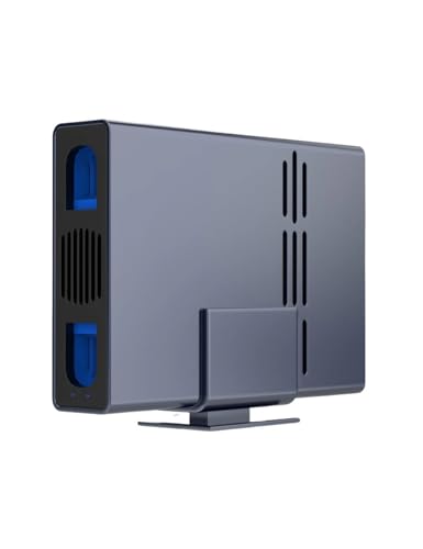 Image of IO CREST 10Gbps Single Bay USB Type-C Enclosure for 2.5 inch & 3.5 inch SATA HDD