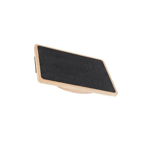 BEALIFE Tabla de equilibrio de Para madera antideslizante que mejora la fuerza y la estabilidad del core, además de ser versátil para entrenamientos en casa y en el gimnasio.