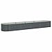 Produktbild vidaXL Hochbeet Stahl Grau 400x80x44 cm Gemüsebeet Pflanzbeet Frühbeet Garten