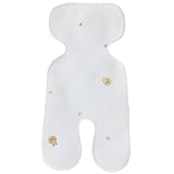 ❀【Matériaux】Notre coussin de siège de poussette est composé d'un mélange de ramie naturelle et de coton à l'avant, et d'un tissu en maille respirant à l'arrière. L'adoption de matériaux de haute qualité respectueux de la peau et de processus sûrs et respectueux de l'environnement permet de répondre aux normes internationales de niveau A pour les mères et les enfants en bas âge.