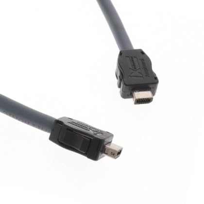 Amphenol, ND9ACB2A0A, Cable Assembly Ethernet 1m 26AWG IX to IX 10 to 10 POS PL-PL Crimp-Crimp Box