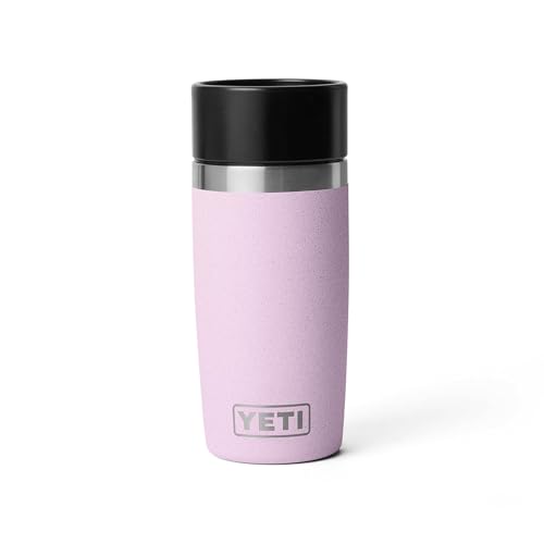 YETI Rambler 12 oz Travel Bottle, Stainless Steel, Vacuum Insulated with Leakproof Commuter Cap, Cherry Blossom - image 1