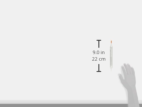 neoLab Polystyrol Serologische Pipetten, Kurze Form, Einzeln, 10mL Kapazität, Orange, 220mm Länge, 100 Stück