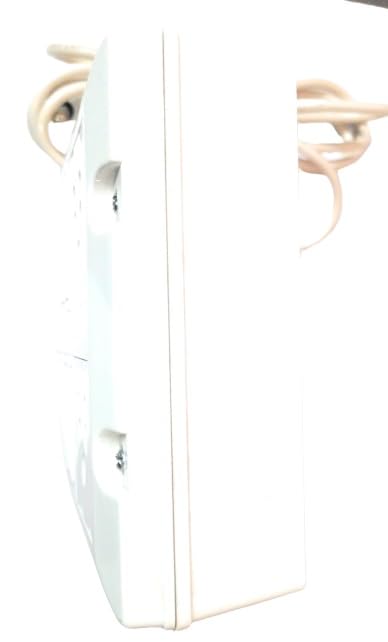 Image of Modular Gang Box With Four Socket And One Remote Control | Smart Remote-Controlled Switch Board For Home And Office | Remote Control White Extension Board