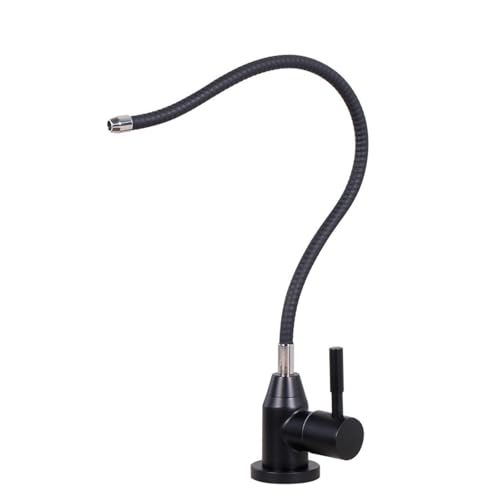 Robinet de lavabo rotatif en acier inoxydable pour l'eau froide