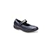 Hush Puppies girls Reese Mary Jane Flat, Navy, 10 Wide Little Kid US