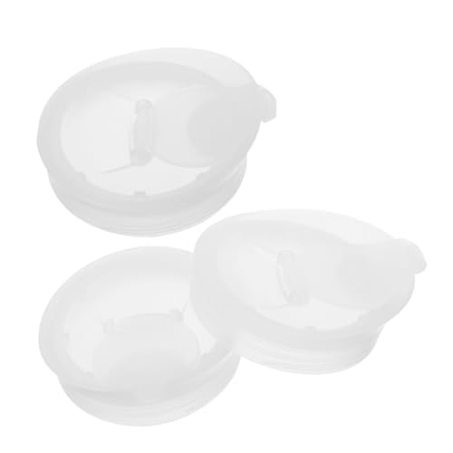 MOTHNUR 3pezzi Tappi Per Contenitore Acqua in Plastica Bianca Coperchio Ermetico Antigoccia Per Caraffa Bevande Sostituzione Resistente e Facile Da Pulire Per Casa Ufficio All Aperto