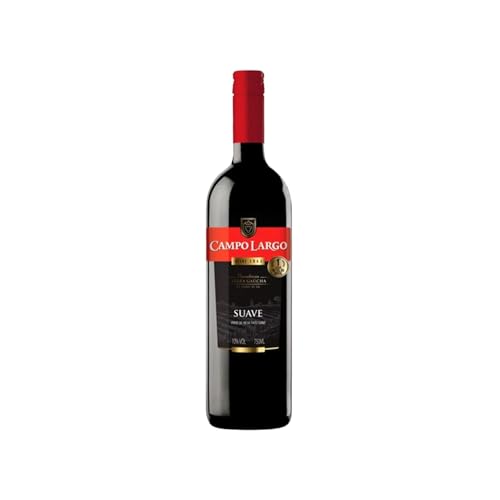 VINHO NACIONAL CAMPO LARGO SUAVE TINTO 750ML