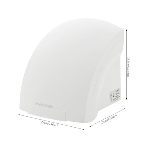 DIITGGE Electric Hand Dryer, 1200W Automatic Sensor Hand Dryer, 10-15s Fast Drying with 110V Wall Mount Air Dryer for Public Toilet Bathroom, Mall Office Restaurant Club