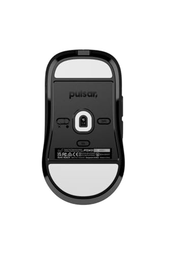 Image of Pulsar Gaming Gears TenZ Signature Edition Wireless Gaming Mouse - Ultra Lightweight 47g, Symmetrical Shape, XS-1 Flagship Sensor, Recommended for Claw Grip, 8K Dongle Included, Black