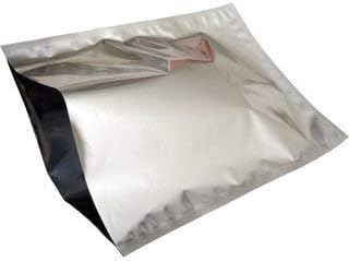 Silver Foil Bag I Aluminium Pouches I Packaging Metalized Hot/Dry Foods I Parcel Bags I Biryani Pouch I Multipurpose Packet for Tea, Coffee, grocery Packing I 100Gram(4*6 Size) 100Pcs