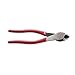 Klein Tools D228-8 Pliers, Made in USA, Diagonal Cutting Pliers with Short Jaw and Beveled Knives, High-Leverage Color-Coded Wire Cutters, 8-Inch
