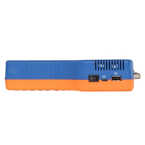 Detector de Satélite Receptor de TV, Localizador de Satélite H.265 V8 Finder Pro 2 -S2X/S2/S/T2/T/C/