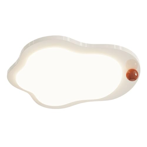 DOBQHWY Iluminación Techo Romántica Lujo Ligero Paneles Luz Regulables Tricolor Posmodernos Lámpara Techo Delgada Metal Nórdico Lámpara Superficie Plana LED Superbrillante Para Cocina,Sala Estar