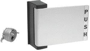 C.R. LAURENCE DL2164A CRL Aluminum Universal Push-Pull Paddle Handle - Push to Right