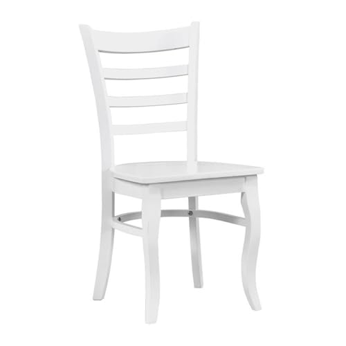Silla Comedor Madera 1 Pieza Blanco miniatura 4