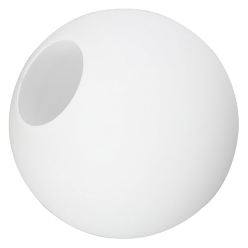 DOITOOL Paralume Vetro Smerigliato Bianco a Sfera per Lampada a Sospensione, Diametro 5-6 Cm, Compatibile e Facile da Installare, per Camere da Letto e Ambienti Domestici