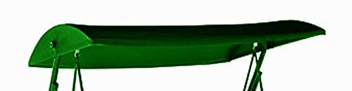 Springs & Canopies Green Replacement Canopy For Garden Swing 2/3 Seater Different Sizes And Styles Available (195 X 125 B&Q, )