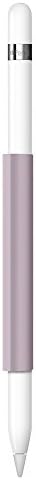 FRTMA Magnetic Sleeve for Apple Pencil, Soft Silicone Holder Grip for Apple iPad Pro Pencil, Lavender (Apple Pencil Not Included)
