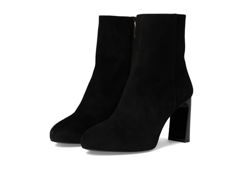 Stuart Weitzman Women's Babette Plaform Zip Bootie Black 9 Medium
