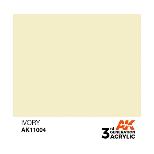 AK Interactive 3rd Gen Acrylic Ivory 17ml