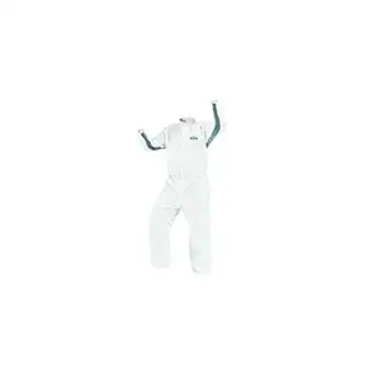 Kimberly-Clark 46137 KLEENGUARD A30 Coveralls with iFLEX Stretch Panels, Zipper Front, Elastic Wrists and Ankles, 4X-Large (Pack of 21)