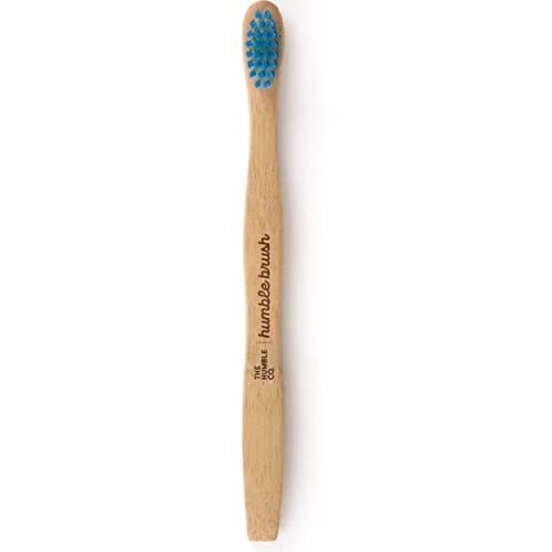 Humble Brush Bambus-Zahnbürste für Kinder ultra-soft blau 10 Stk. – Bild 7