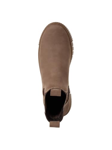 Tamaris Chelsea plano para mujer en color beige taupe y leopardo de la talla 41 4