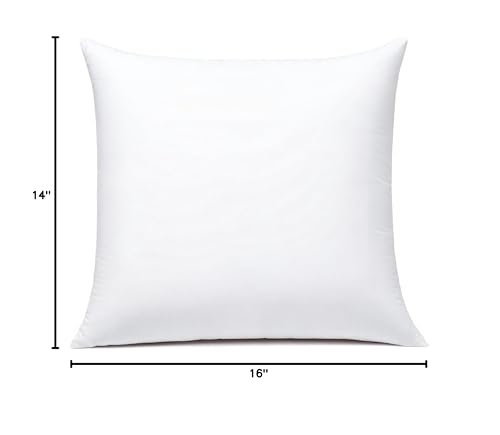 Jieitive Throw Pillow Inserts Hypoallergenic Premium Pillow Stuffer Square Form For Decorative Pillow Covers Cushion Set Of 1-20 X 20 Inches thumb #6