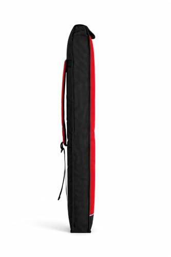Image of Cricket Bat Cover | Waterproof Polyester Bat Carry Bag with Adjustable Strap | Durable & Lightweight | Suitable for All Standard Cricket Bats (JPBTBAG01) (Red)