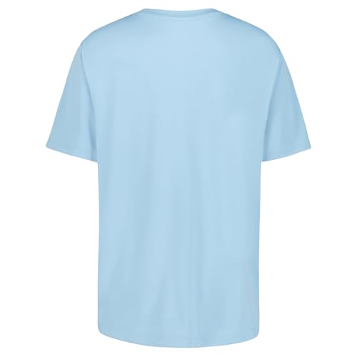 Image of Messi Boys' Lifestyle Short Sleeve Top, Loose-Fit Shirt with Logo, Comfortable, All-Day Wear
