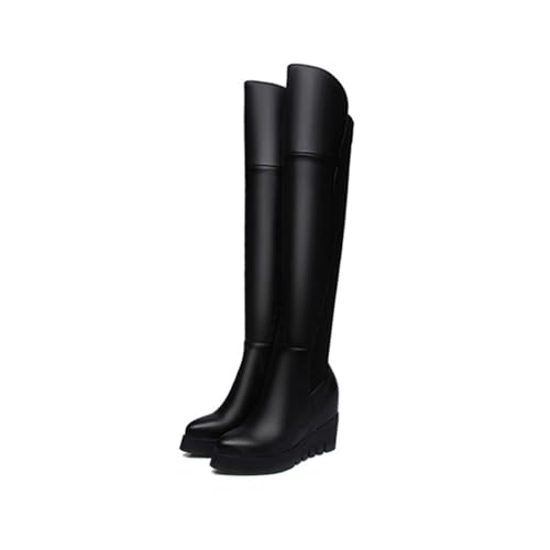 Bottes au-dessus du genou extensibles pour galber les jambes sans glisser