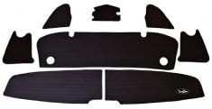 BlackTip Jetsports Exterior Traction Mat Kit Compatible with Yamaha AR240 HO SX240 HO 242 LTD S 2010-2014 Black