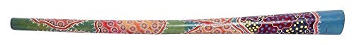 Didgeridoo en bois de teck peint GEWA 130 cm pour vos séances de méditation